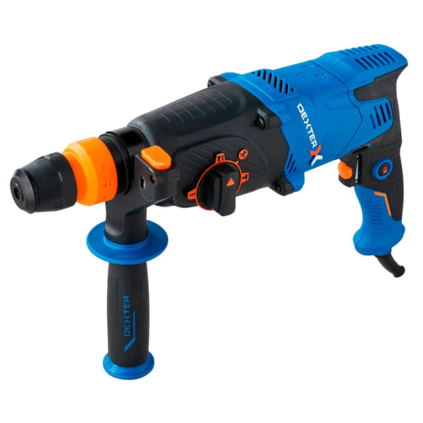 Перфоратор сетевой SDS-plus Dexter 5 800RH2-30.5, 800 Вт, 2.9 Дж ...