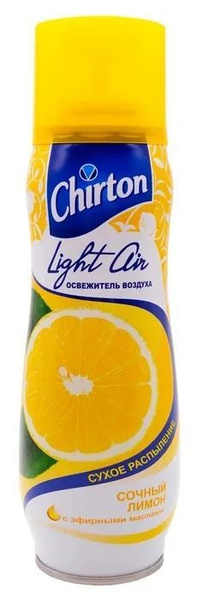 Освежитель воздуха Chirton Лайт Эйр Сочный лимон, 300 мл - купить с ...