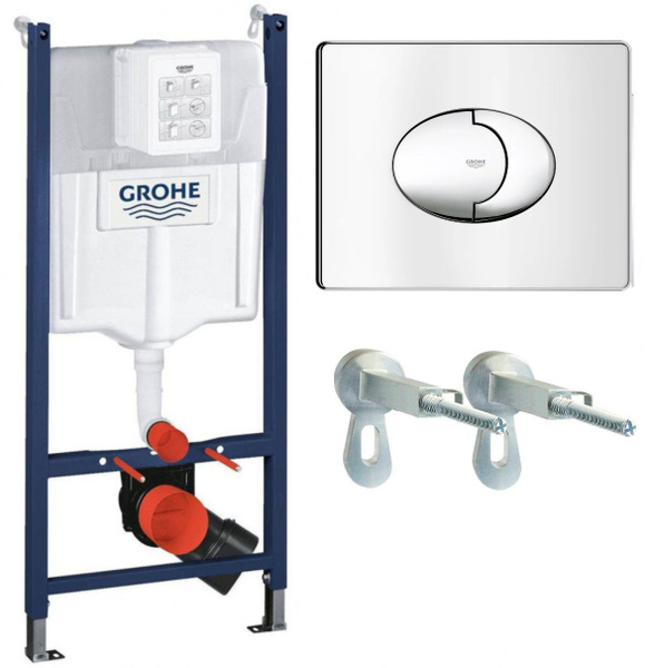 Система инсталляции для унитаза Grohe Rapid SL 3в1 38840000 с панелью ...