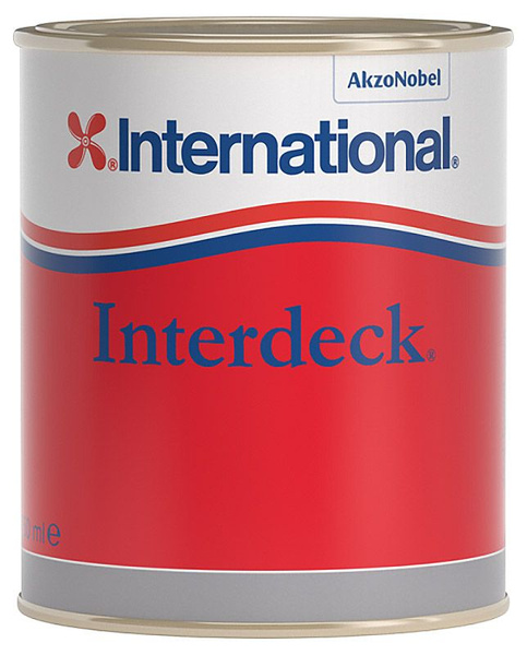 Палубная краска "INTERDECK", 750 мл, голубая (10266143) - купить с ...