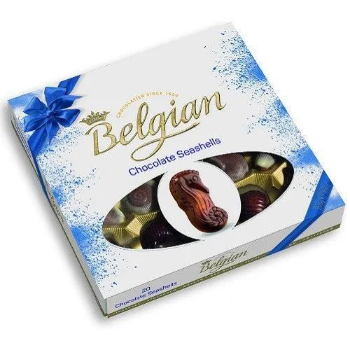 Конфеты Belgian Дары моря синий бант 250г - купить с доставкой по ...