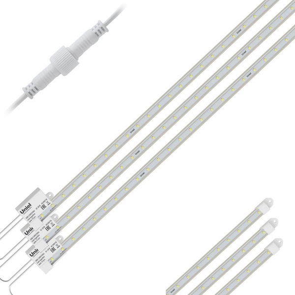 Cветильник для растений Uniel ULY-P91-20W/SPFR/K IP65 AC220V CLEAR ...