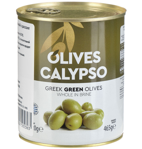 ОЛИВКИ Гигантские ХАЛКИДИКИ ЗЕЛЕНЫЕ с КОСТОЧКОЙ CALYPSO, Супер Мамут 70 ...