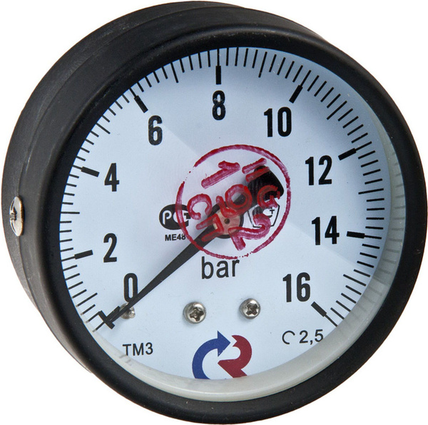 Манометр VALTEC 1/4" 6 бар - купить в интернет-магазине OZON по ...