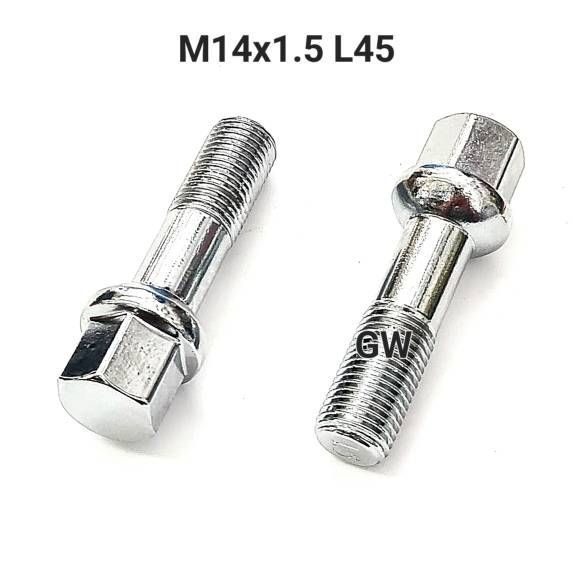 Болт колесный М14 х 1,5, 20 шт. купить по выгодной цене в интернет ...