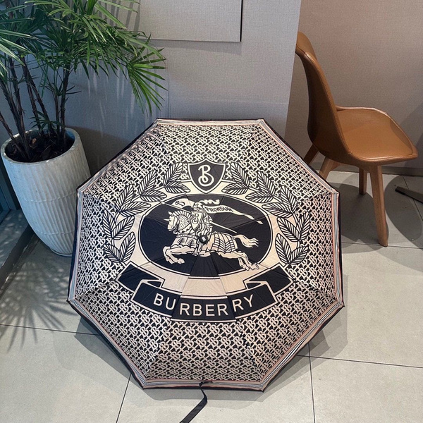 Зонт Burberry, Полный автомат, 3 сложения, черно-серый купить по низкой ...