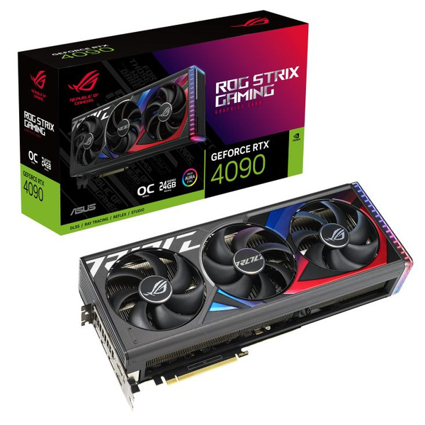 Характеристики Видеокарта GeForce RTX 4090 ROG Strix OC Edition 24 ГБ ...
