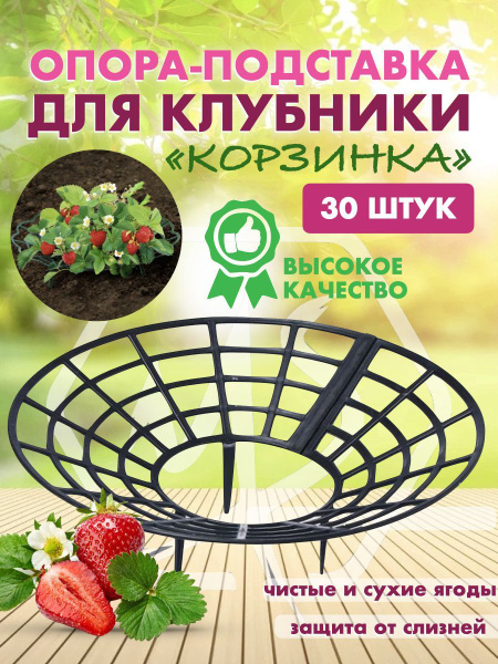 Подставка для клубники, опора, подпорка, держатель садовый под клубнику ...