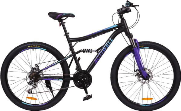 Скоростной взрослый горный велосипед ACTIWELL Hurricane 27,5", 21 ...