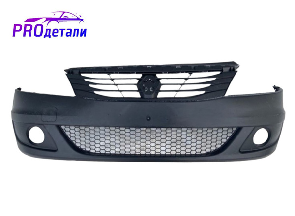 Бампер передний Renault Logan 1 / Рено Логан 1 (2009-2015) фаза 2 под ...