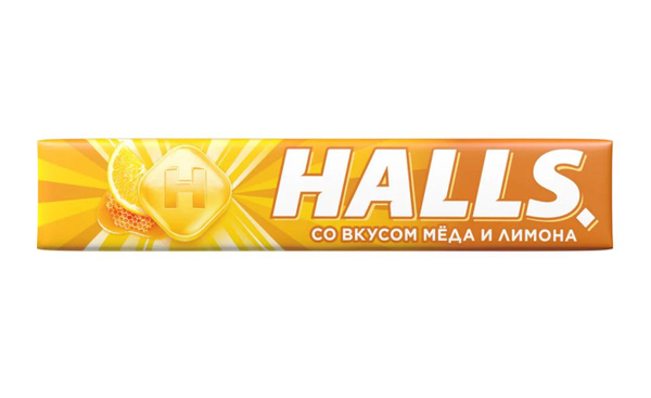 Halls Леденцы Мед-Лимон,25 г - купить с доставкой по выгодным ценам в ...