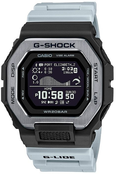 Противоударные водонепроницаемые мужские часы Casio G-Shock GBX-100TT-8 ...