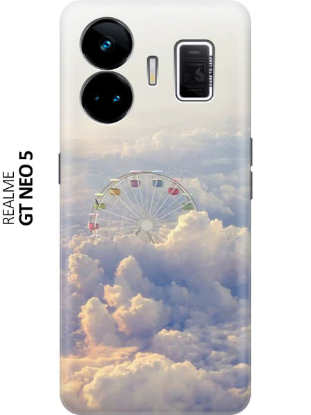 Силиконовый чехол Колесо обозрения в облаках на Realme GT Neo 5 / GT3 ...