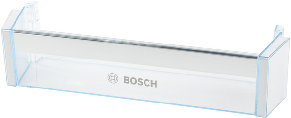 Полка (балкон) холодильника, Bosch, 00743239, нижняя, с логотипом ...