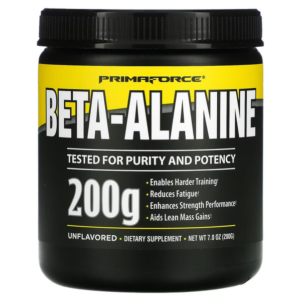 Бета-аланин порошок Primaforce Beta-Alanine, без добавок, 200 грамм ...