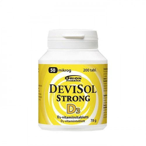 D3 DeviSol Strong 50 mkg. Витамин D3 50 мкг, 200 табл. - купить с ...
