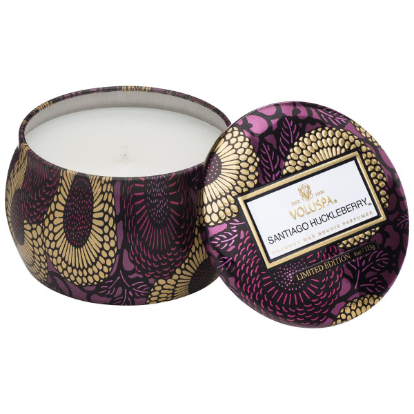 Свеча ароматическая VOLUSPA "Черника из Сантьяго", 6 см, 1 шт купить по ...