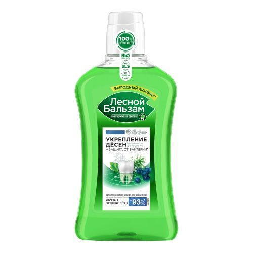 Ополаскиватель для полости рта Лесной Бальзам для укрепления и ...