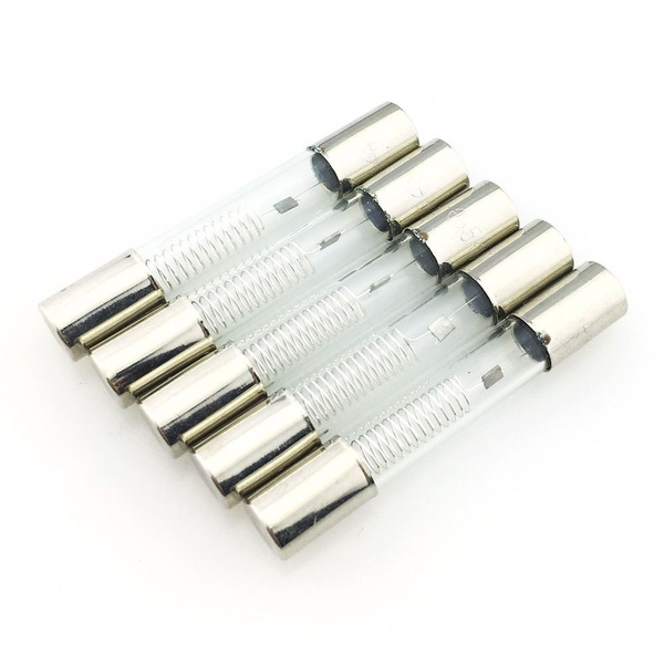 5 шт. Стеклянный предохранитель 5кВ 0.65А 650mA (6x40MM) для СВЧ ...