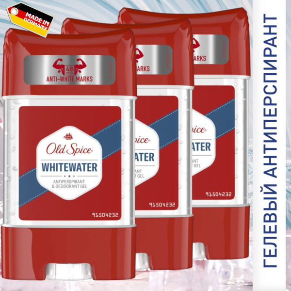 Гелевый мужской дезодорант-антиперспирант Old Spice "WhiteWater ...
