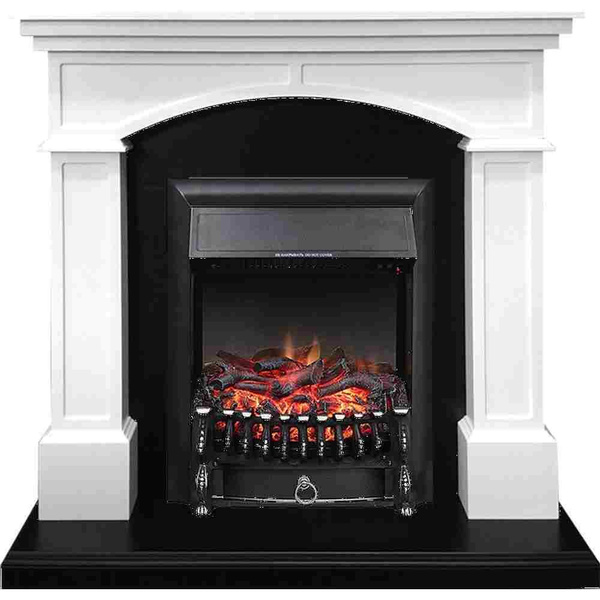 Камин Royal Flame Langford - Белый с черным с очагом Fobos FX Black ...