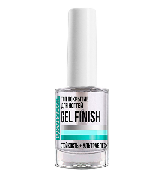 LUX visage Топ покрытие для ногтей GEL FINISH - купить с доставкой по ...