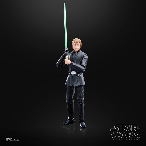 Фигурка Hasbro Star Wars Мандалорианец Люк Скайуокер черная серия 15см ...
