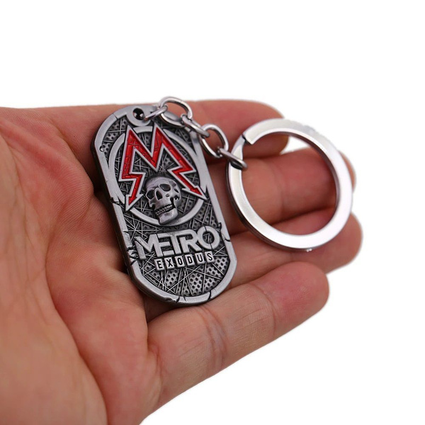 Брелок подвеска жетон 1 из игры Метро Metro 2033 / Метро Спарта ...