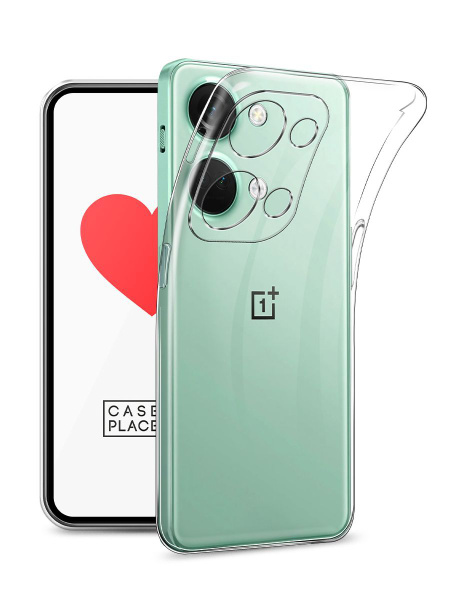 Чехол на OnePlus Nord 3 / Ван Плас Норд 3, прозрачный - купить с ...
