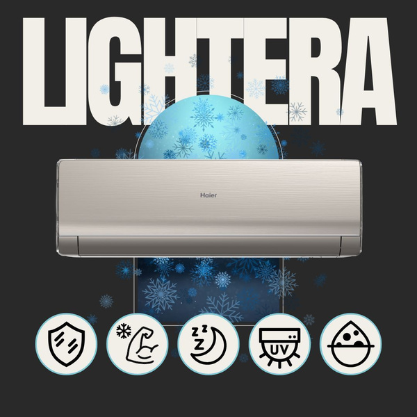 Сплит-система Haier LIGHTERA ON/OFF HSU-07HNF303/R2-G / HSU-07HUN403/R2 ...