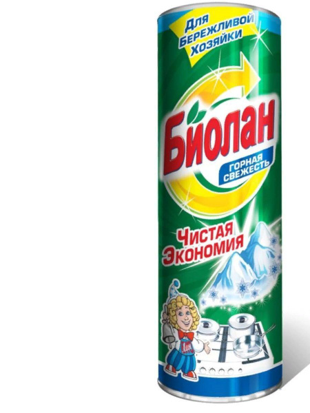 Чистящий порошок Биолан, горная свежесть, 400 гр - купить с доставкой ...