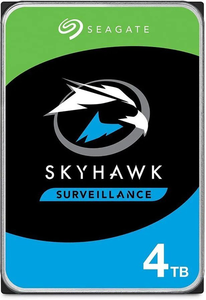 Внутренний жесткий диск Seagate Жесткий диск Original SATA III 4Tb ST4000VX013 Video Skyhawk