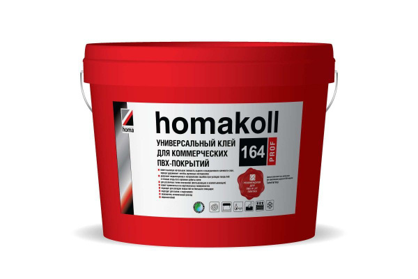 Клей для напольного покрытия Homakoll h164prof1.3kg - купить по ...