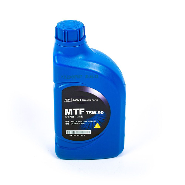 Масло трансмиссионное 75W90 Gear Oil GL-3/GL-4 1л Hyundai/KIA 04300 ...