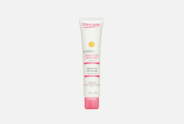 Дневной крем с защитным фактором SPF 50 TOPICREM HYDRA + - купить с ...
