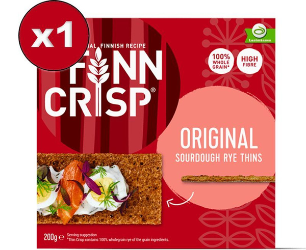 Хлебцы FINN CRISP Original Оригинальные 200 г, из Финляндии - купить с ...
