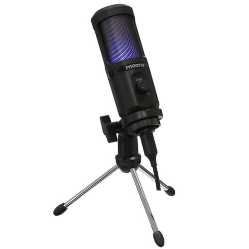 Микрофон игровой (для стриминга) MAONO Maono AU-PM461TR RGB черный ...