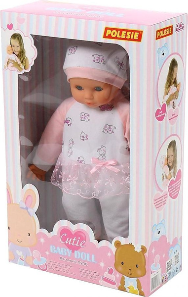 Пупс Полесье Ласковый, 40 см, 71767 - купить с доставкой по выгодным ...