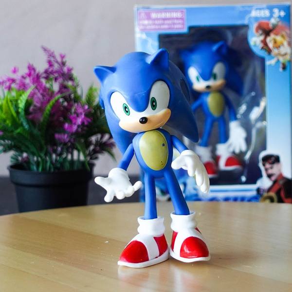 Фигурка герой Sonic. Подвижная фигурка соник 2 в кино - купить с ...