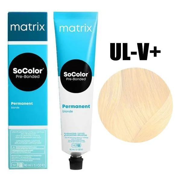Matrix SOCOLOR Ultra Blonde UL-V+ Крем-краска стойкая для волос ...