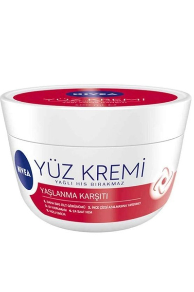 Антивозрастной крем для лица Nivea 100 мл, 24-часовой увлажняющий крем ...