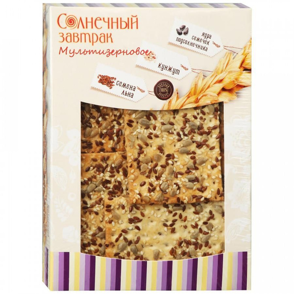 Печенье Солнечный завтрак мультизерновое 270 г (2 шт) - купить с ...