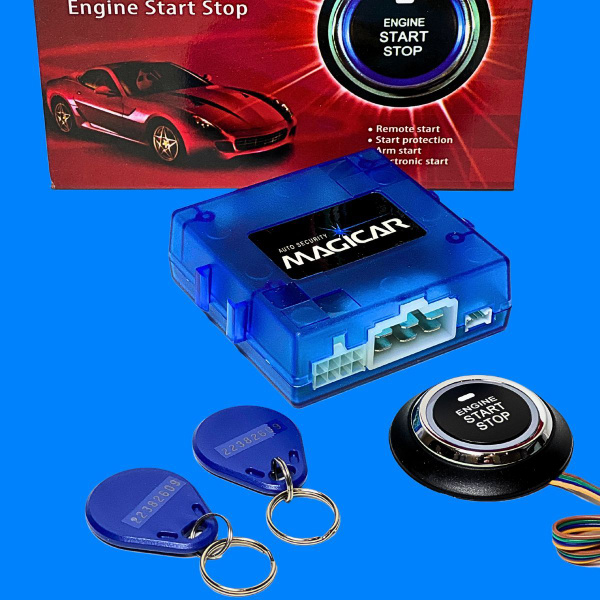 авто кнопка старт стоп MAGICAR MG-06Е с блоком управления и функцией ...