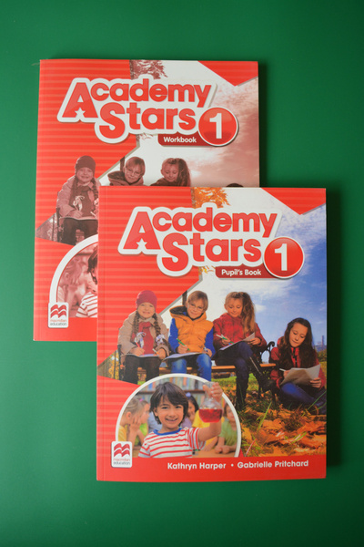 Academy Stars 1. Комплект: Учебник + Рабочая Тетрадь + CD/DVD - купить ...