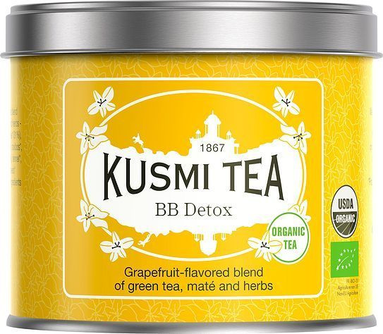 Французский зеленый чай Kusmi Tea BB Detox / Зеленый чай, мате ...