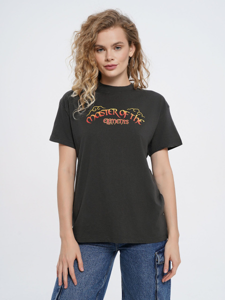 Футболка ТВОЕ, размер 50, цвет темно-серый, 100% Хлопок - купить по ...