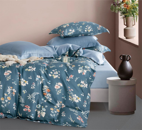 Комплект постельного белья Asabella тенсел евро 1962 , наволочки 50x70 ...