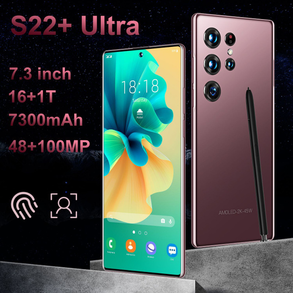 Смартфон Российский мобильный телефон S22+ ultra большой экран - купить ...