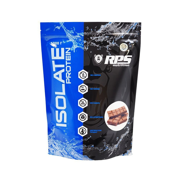 Протеин-Изолят 1000г ПАКЕТ, WHEY ISOLATE RPS NUTRITION , Вкус Двойной ...
