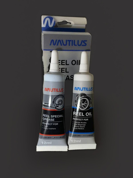 Смазка для катушек Nautilus Reel oil 12ml + Reel grease 12 ml - купить ...